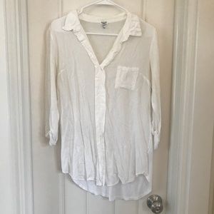 SPLENDID: white utility shirt